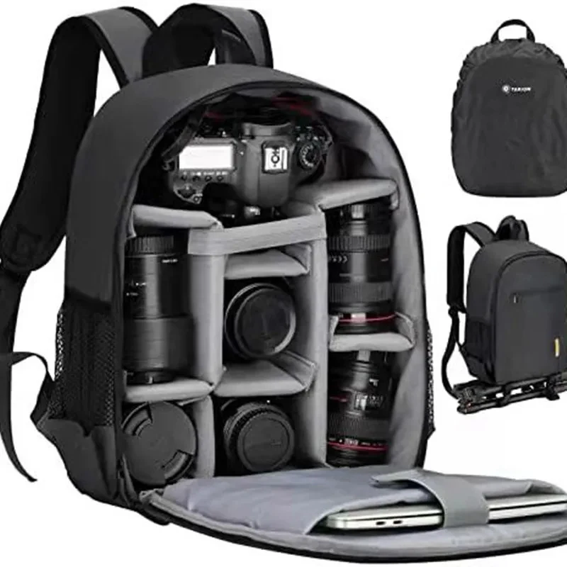 Multifunktionale Kamera Rucksack Video Digitale DSLR Tasche Wasserdichte Outdoor Kamera Foto Tasche Fall für Nikon/für Canon/DSLR/SONY Image