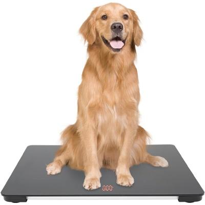Große Hundewaage xl Digitale Tierwaage Bis 100 kg Extra leicht Und Flach Pfotenfreundliche Image