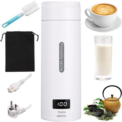 500 ml Mini tragbarer elektrischer Reisewasserkocher, 4 Temperaturen Wasserkocher, 304 Edelstahl Image