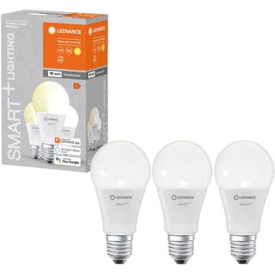 LED-Lampe smart+ WiFi Classic, A60, E27, eek: f, 9,5 w, 1055 lm, 2700 k, Smart, 3 Stück - Ledvance Image