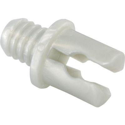 Vauth Sagel Befestigungsclip mit Dübel für Drahtgitter silberfarbig RAL 9006 Image