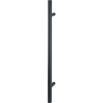 Hoppe - Stangengriff E5011 - 800/560, Edelstahl schwarz matt, Ausführung: gerade, Stossgriff für Image