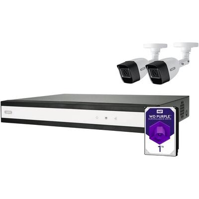 Abus - Performance Line TVVR33622T Analog, ahd Überwachungskamera-Set 6-Kanal mit 2 Kameras 1920 x Image
