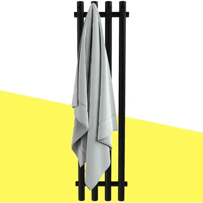 Heated Towel Rack, Towel Warmer with Timer, Wall Mounted hot Towel Warmer Rack for Bathroom,