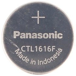 Panasonic Casio Kondensator CTL1616, CTL1616F ohne Ableiter, Abmessungen 1,6 x 16,0 mm Image