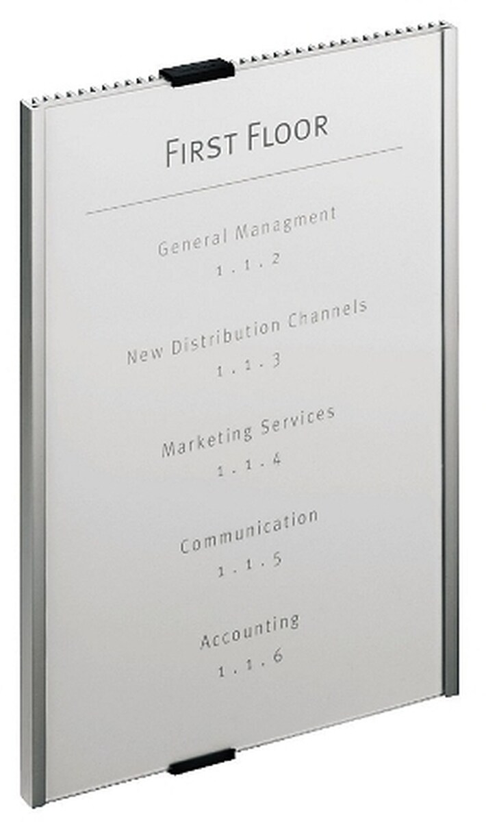 Durable Einsteckschild für Türschild Info Sign 210x297,0mm VE=10 Schilder Image