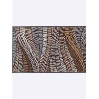 Fußmatte Gr. 3, beige (natur, grau), B:60cm H:7mm L:85cm, Polyamid, Kunstfaser, Teppiche Image