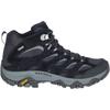 Wanderschuh MERRELL "MOAB 3 MID GORE-TEX", Gr. 44,5, schwarz (schwarz, grau), Leder, Textil, sportlich, Schuhe, wasserdicht