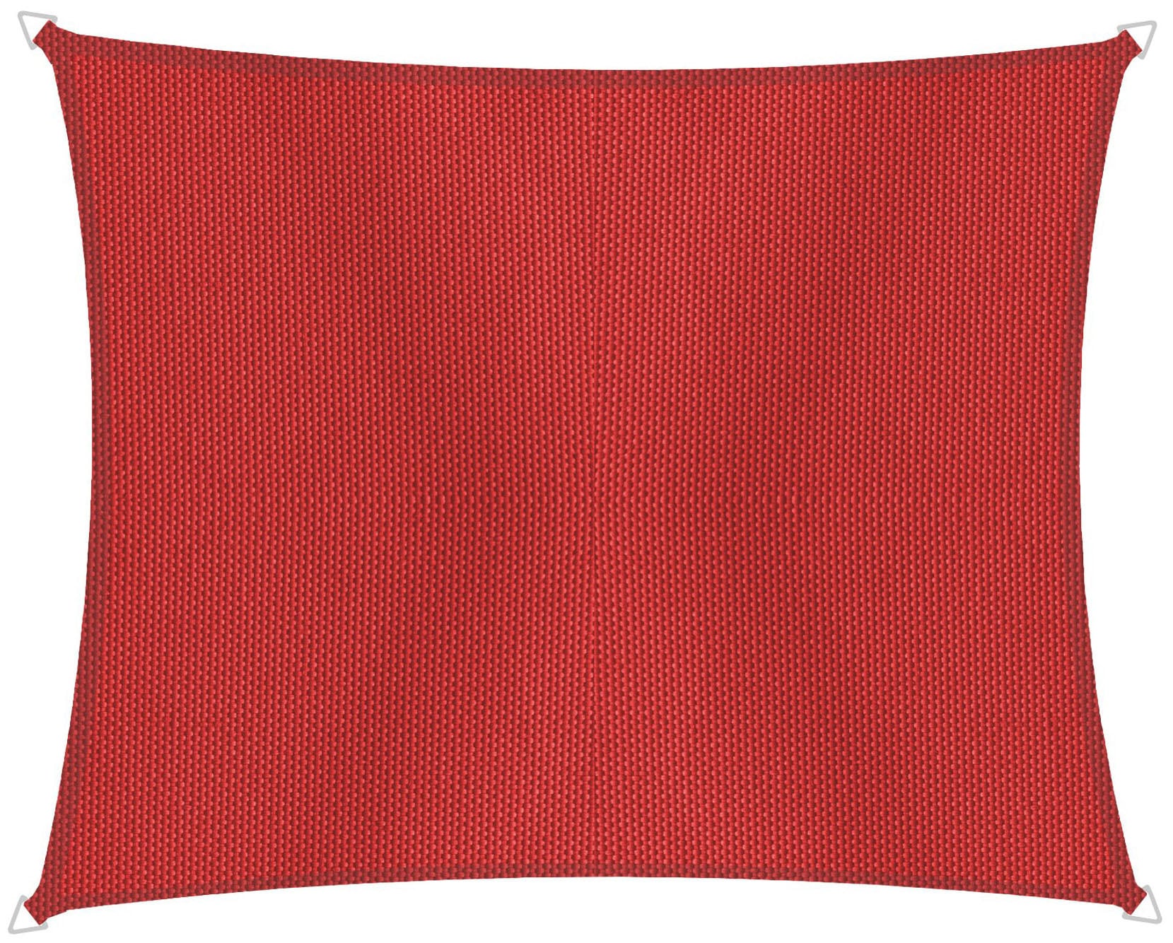 Sonnensegel WINDHAGER "Capri Rechteck", rot, B:400cm T:500cm, Polyester, Sonnensegel, 4x5m, rot