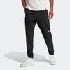 Sporthose ADIDAS SPORTSWEAR "M LIN SJ TE PT", Herren, Gr. S, N-Gr, schwarz-weiß (schwarz, weiß), Obermaterial: 74% Baumwolle, 26% Polyester, sportlich, Hosen