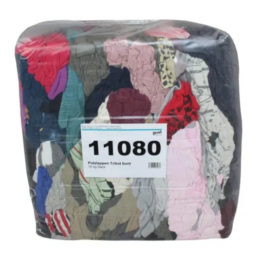 Putzlappen Trikot bunt, Baumwolle, Säcke a 10 kg Image
