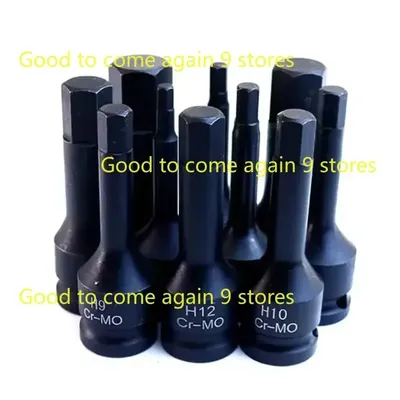 1/2 Zoll Impact Hex Sockel Bit 78mm Lange H4-H14 Inbusschlüssel Kopf Für Power Tool Sechskant-schraubendreher-bits Kopf