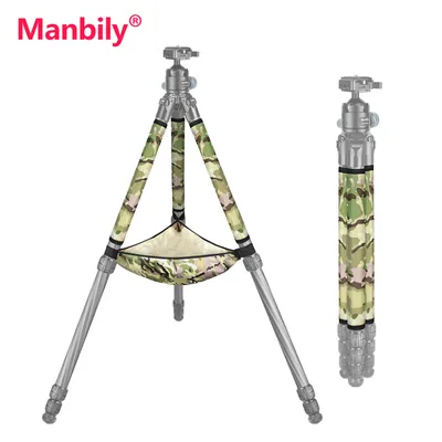 Manbily Professional Tripod Legs Protective and Tripod Sandbag Camouflage Photography Accessories