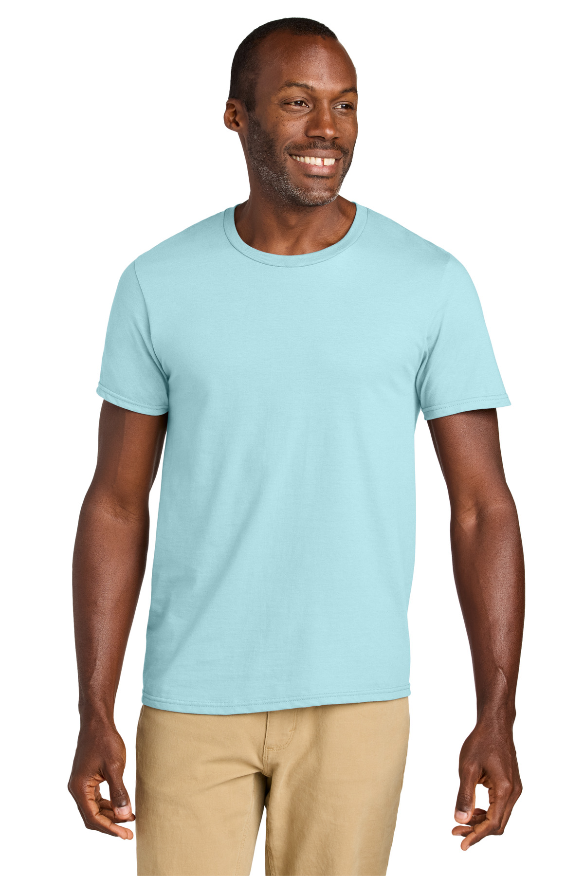 Jerzees 363M Classics Cotton T-Shirt in Breezy Blue size Medium
