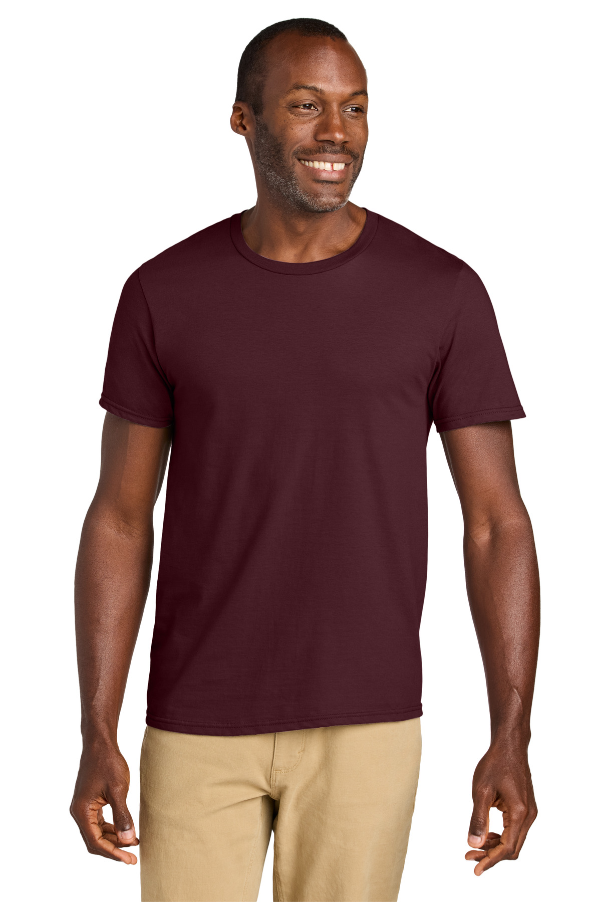 Jerzees 363M Classics Cotton T-Shirt in Maroon size Large