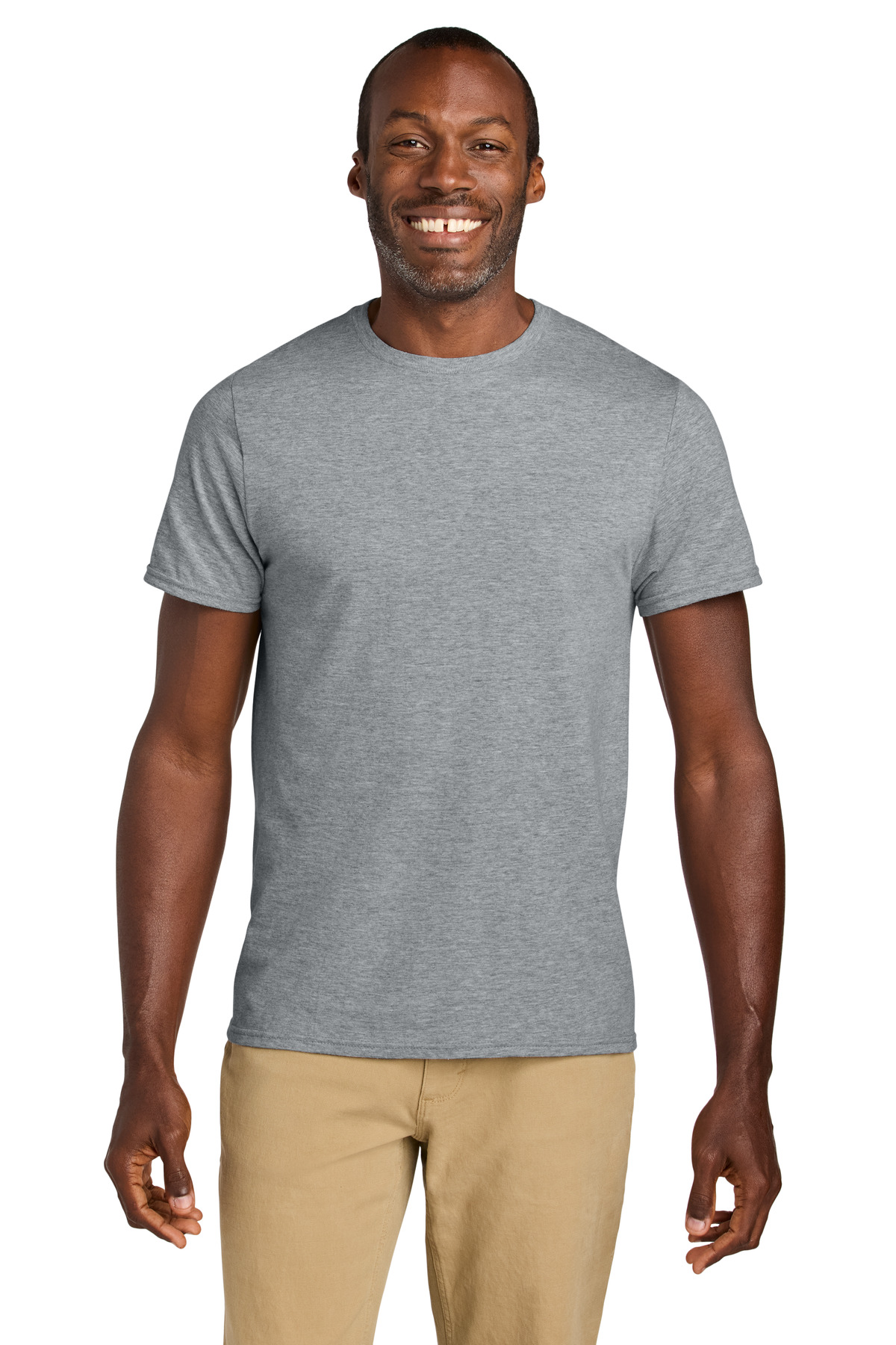 Jerzees 363M Classics Cotton T-Shirt in Heather size Large