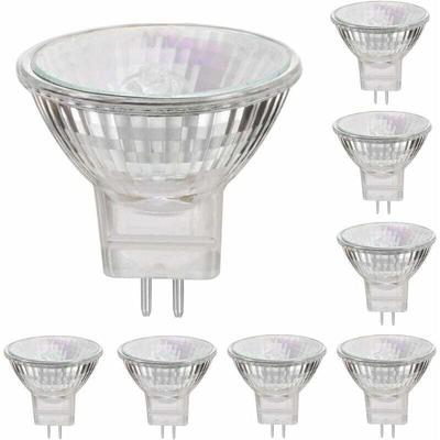 MR11 12V 35W Halogenlampen GU4 Spotsockel 2800K Warmweiß, dimmbar, 8er Pack - Lntyq Image