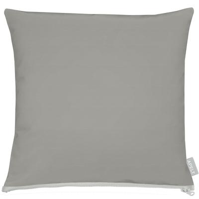 Kissenhülle APELT "3800", grau, B:49cm L:49cm, Polyester, Baumwolle, Obermaterial: 75% Polyester, 25% Baumwolle, Kissenbezüge Image