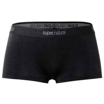 super.natural - Women's Semplice Hipster - Merinounterwäsche Gr XL schwarz