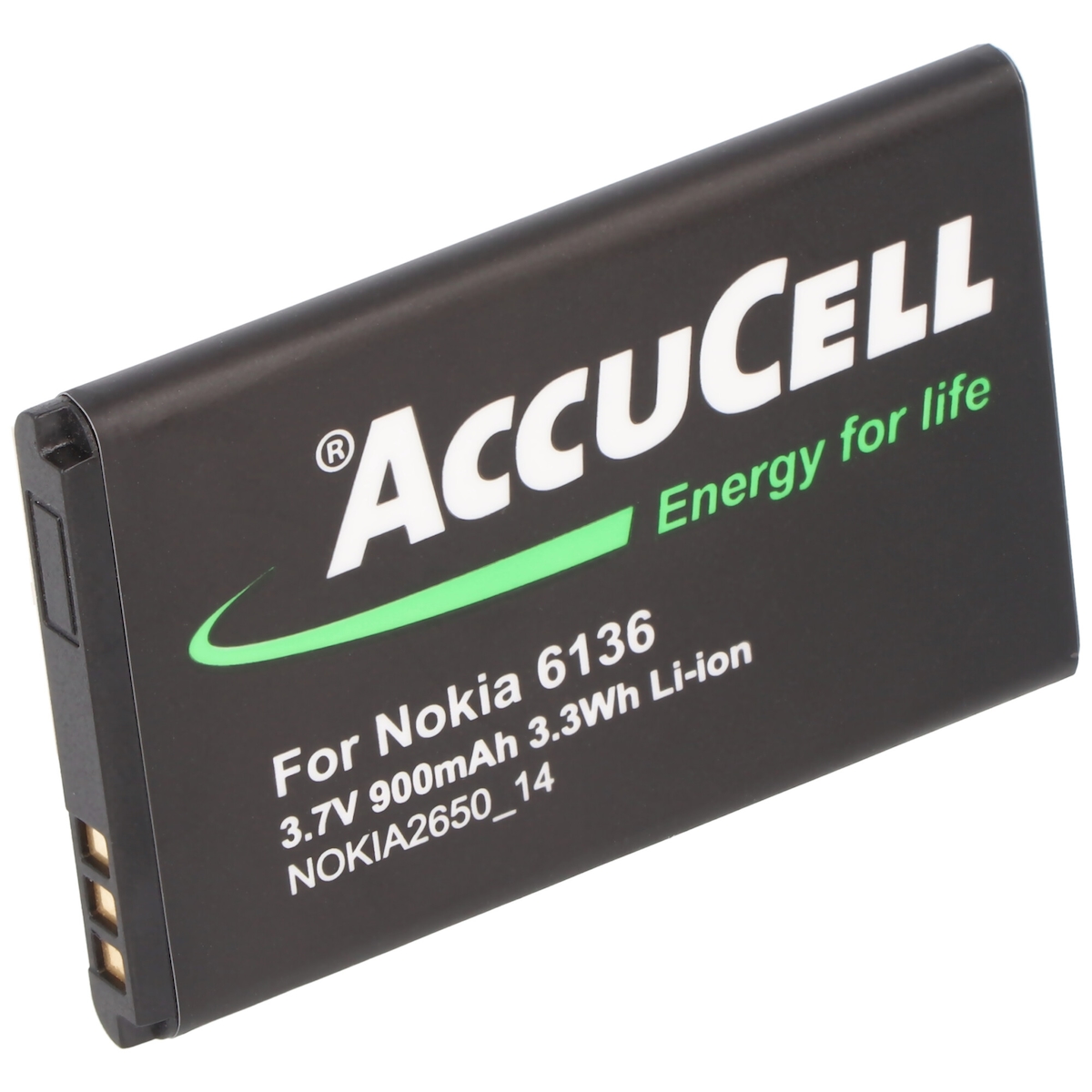 AccuCell Akku passend für Nokia 7270, BL-4C, 700mAh Image