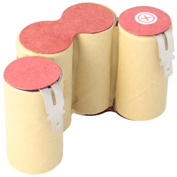 AccuCell Akku passend für Staubsauger, Handstaubsauger 4,8 Volt Image