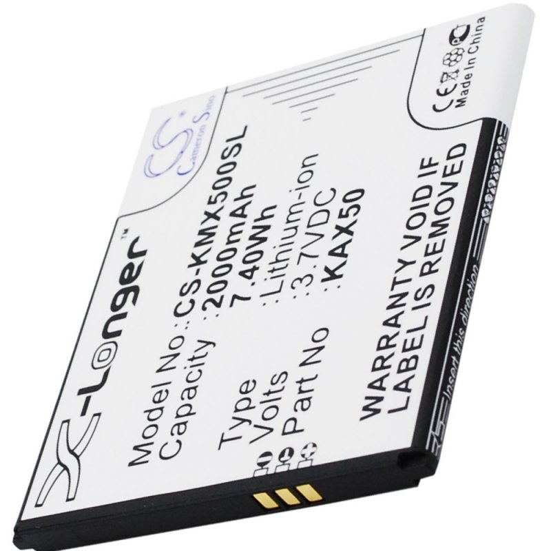 Cameron Sino Akku passend für Kazam Trooper X5.0, Akku KAX50 3,7 Volt 2000mAh Image