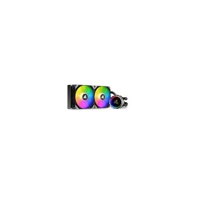 Cooler Sharkoon S80 RGB 2 Lüfter schwarz AiO-Wasserkühlung Image