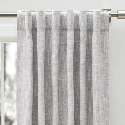West Haven Curtain Panel, 52 x 84, Gray