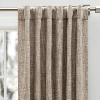 West Haven Curtain Panel, 52 x 84, Latte
