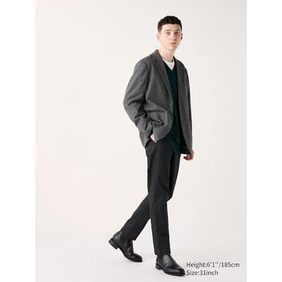 Uniqlo - Cotton Slim Fit Chino Trousers - Black - 31inch