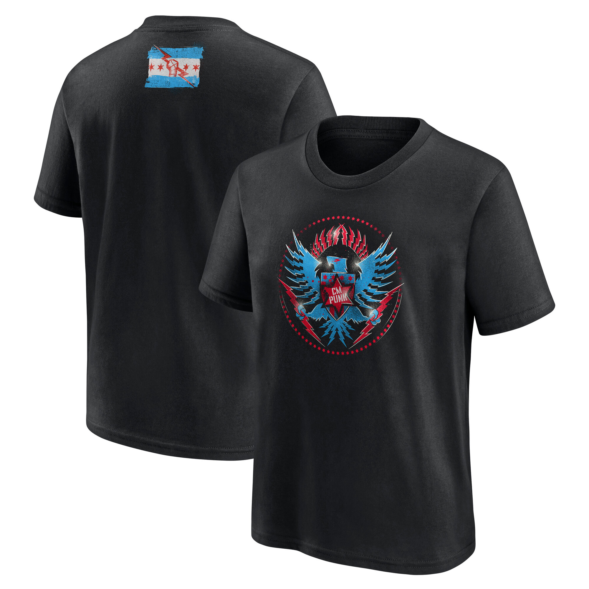 WWE CM Punk Official Seal T-Shirt - Schwarz - Jugendliche Image