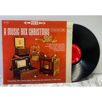 Columbia Media | A Music Box Christmas Vinyl Lp Rita Ford Columbia Cs 8498 Stereo Holiday Music | Color: Black | Size: 12"