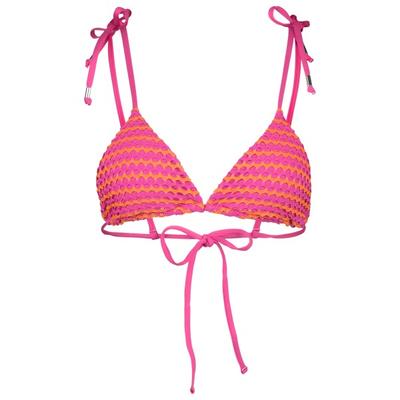 Seafolly - Women's Mesh Effect Slide Tri - Bikini-Top Gr 38 rosa Image