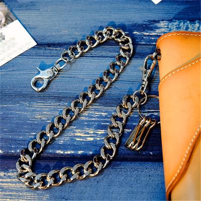 TEMU Wallet Chain Pants Chain Belt Chain Luggage Accessories Hip Hop Punk Jeans Chain Key Chain Goth Accessories For Women Men Travel Accessory Image