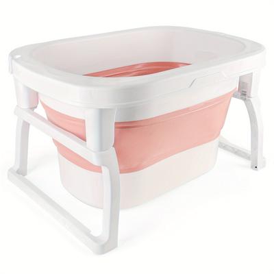 TEMU Plastic Bathtub, Foldable Bathtub, 72 * 51 * 42cm Image
