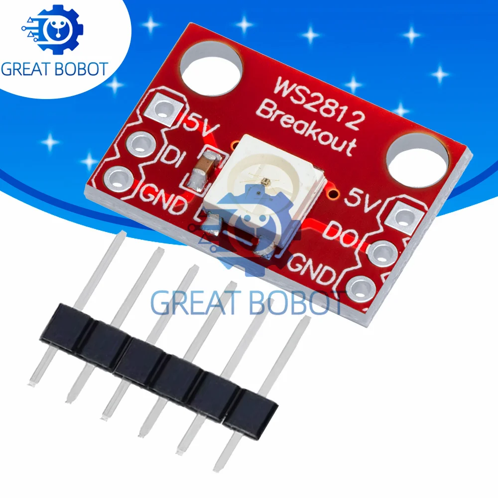 BS Neue 1PCS/5pcs WS2812 RGB LED Breakout modul Für Arduino DIY KIT Image
