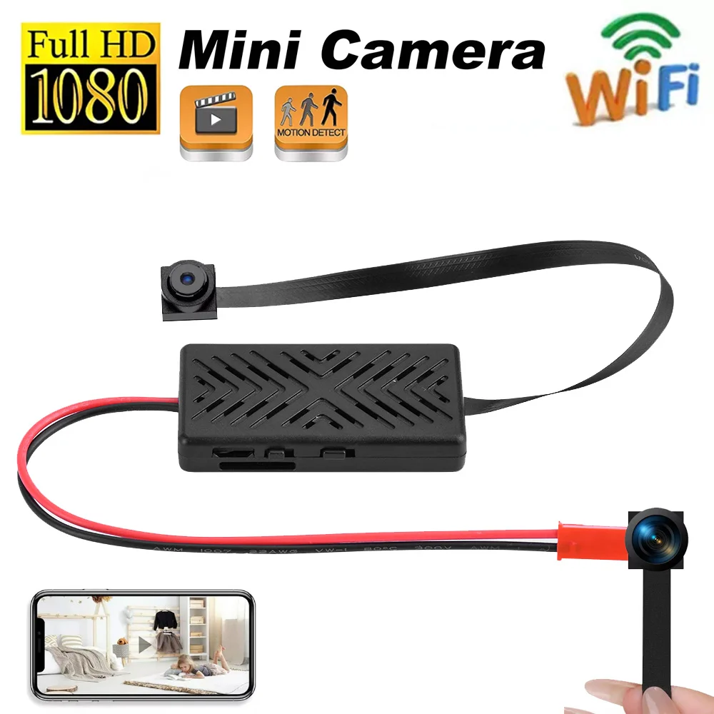 HD 1080p Mini-Kamera tragbare DIY Wireless-Modul Home Security Wifi-Kamera Video recorder P2P-Camcorder Unterstützung Remote-Ansicht Image