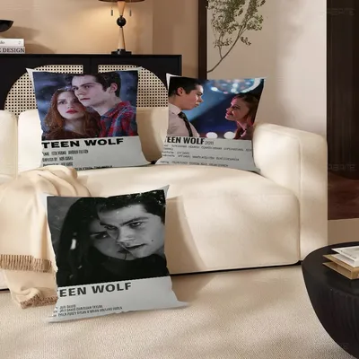 Teen Wolf Film personalisierte Bild Text Home dekorative Kissen Haushaltsgeschenke 45x45cm Image