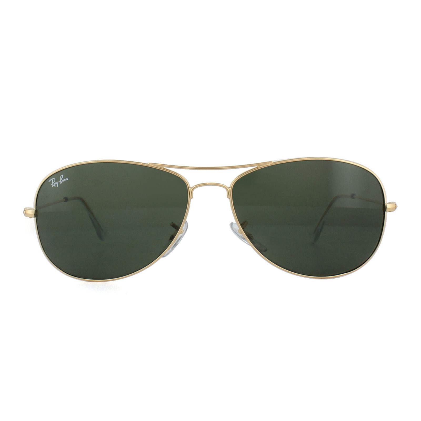 Ray-Ban Lunettes De Soleil Cockpit 3362 001 Vert Or Image