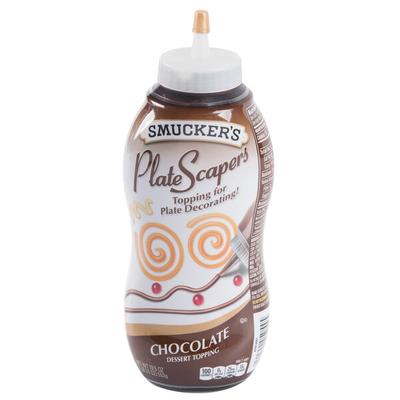 Smucker's Chocolate Platescapers 19.5 oz. Bottle - 12/Case