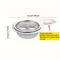 TEMU 1pc Stainless Steel Wire Mesh Swan sink Strainer For Kitchen Sink Drain Basket, Hanging Mesh Sink Drain Strainer, Stainless Steel Sink Kitchen For Sink Strainer And Anti-clogging Stopper Drainer