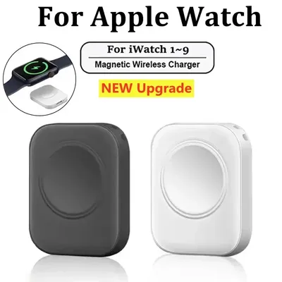 Magnetisches kabelloses Schnell ladegerät für Apple Watch Serie 9 8 7 6 5 se Typ c l Kabel konvertierungs ladegerät für iwatch Serie 6 5 3 2 1