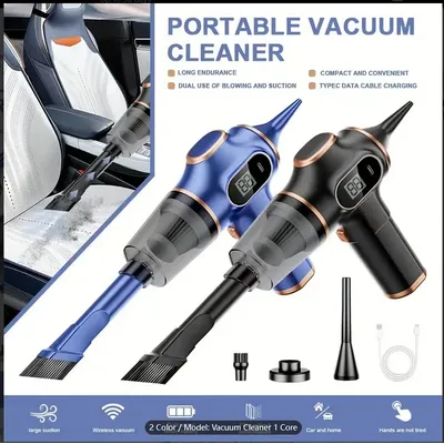 BELIBUY Kabelloser Autostaubsauger Haushaltsgerät Sofa-Reinigungsmaschine Image
