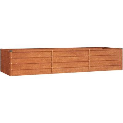 Vidaxl - Hochbeet Rostig 240x80x45 cm Cortenstahl Image