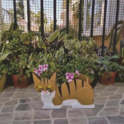 Garden Planters,Cute Dog Cat Animal Shaped Cartoon Flower Planter,Succulent Planter for Living Or Artificial Plants for Home Balcony,Garden Decoration