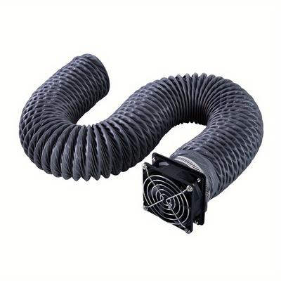 TEMU Creality 3d Printer Enclosure Fume Extraction Kit 4000rpm Ventilation Exhaust Dust Hose For Engraver Cover, Air Circulation System For 3d Printing, Efficient Cooling, Cleaner Air, Image