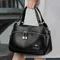 Sac à main multicouche en cuir souple pour femmes, fourre-tout de grande capacité de bonne qualité, sacs à bandoulière rétro à la mode, nouvelle collection 2024
