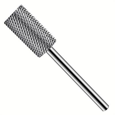 TEMU Large Barrel Nail Polishing Bit, Nail Drill Bit, Pedicure Remover For Acrylic Gel, Nails Polishing Tools, Nail Art Pedicure Manicure Tools Image
