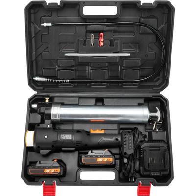 Akku-Fettpresse, 20 v, 10.000 psi, 39-Zoll-Schlauch, elektrisches Hochdruck-Fettpressen-Set mit Image