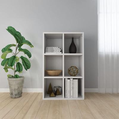 Vidaxl - Bücherregal/Sideboard,Kommode Weiß 66×30×97,8 cm Holzwerkstoff Image